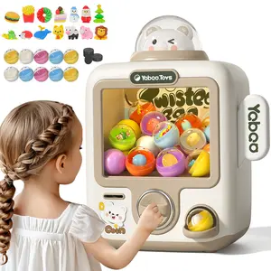 Vending Machine for Kids With Sound, Mini Vending Machine with Little Toys, Arcade Games Machines, Kids Machine Toys, Adjustable Sound and Music, Toys for Ages 3 to 13
