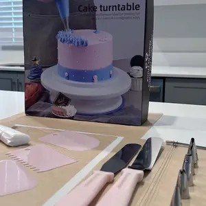 Cake Decorating Tool Set, 36, 69, 109 or 207pcs Cream Cake Decoration Pastry Kit, Baking Accessories and Pastry Tools, Cake Decorating Supplies for Bakers#GLOBAL PICKS