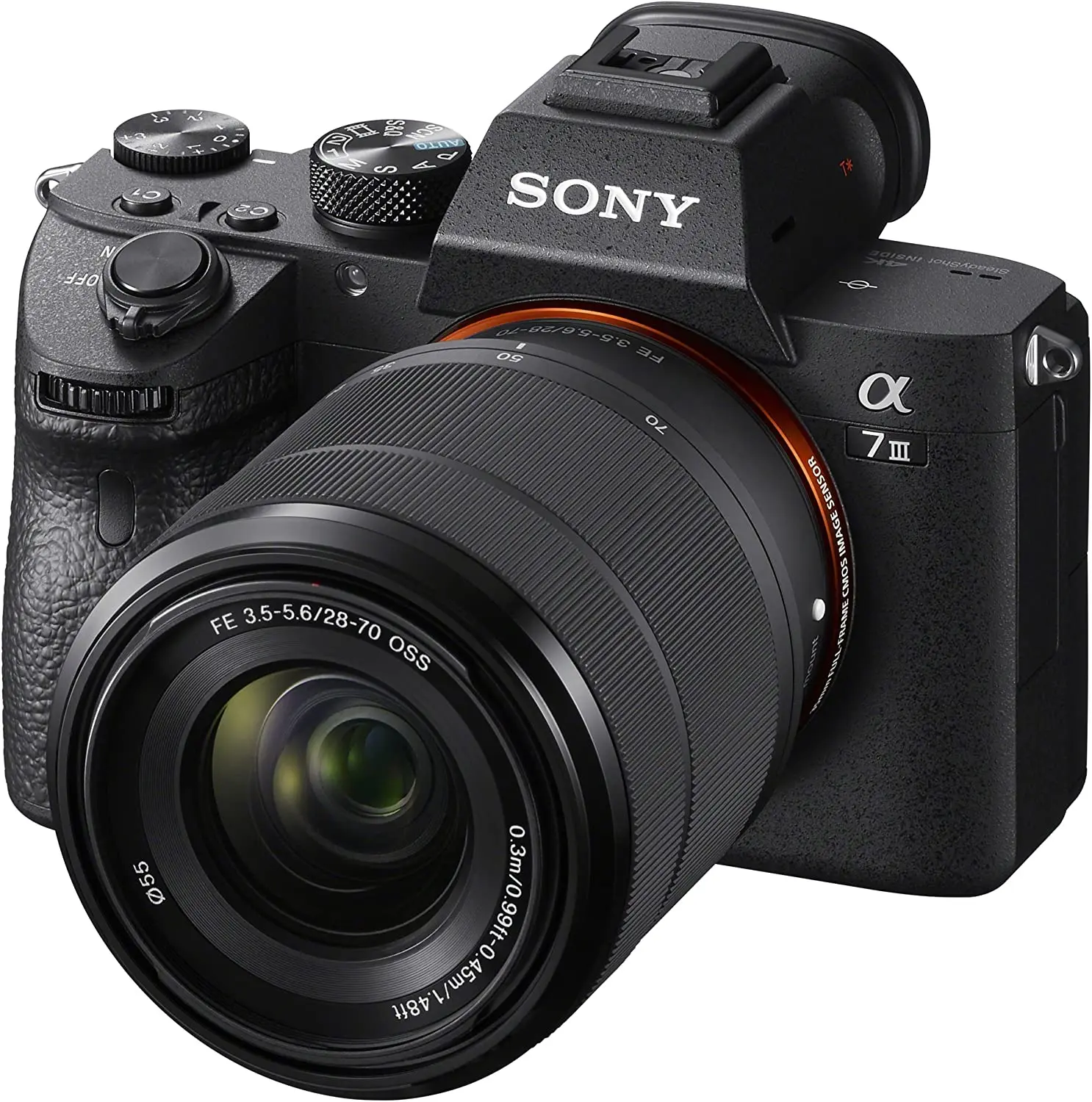 Refurbished - Sony ILCE-7M3K/B a7 III 24.2MP Full Frame Mirrorless Camera w 28-70mm Lens