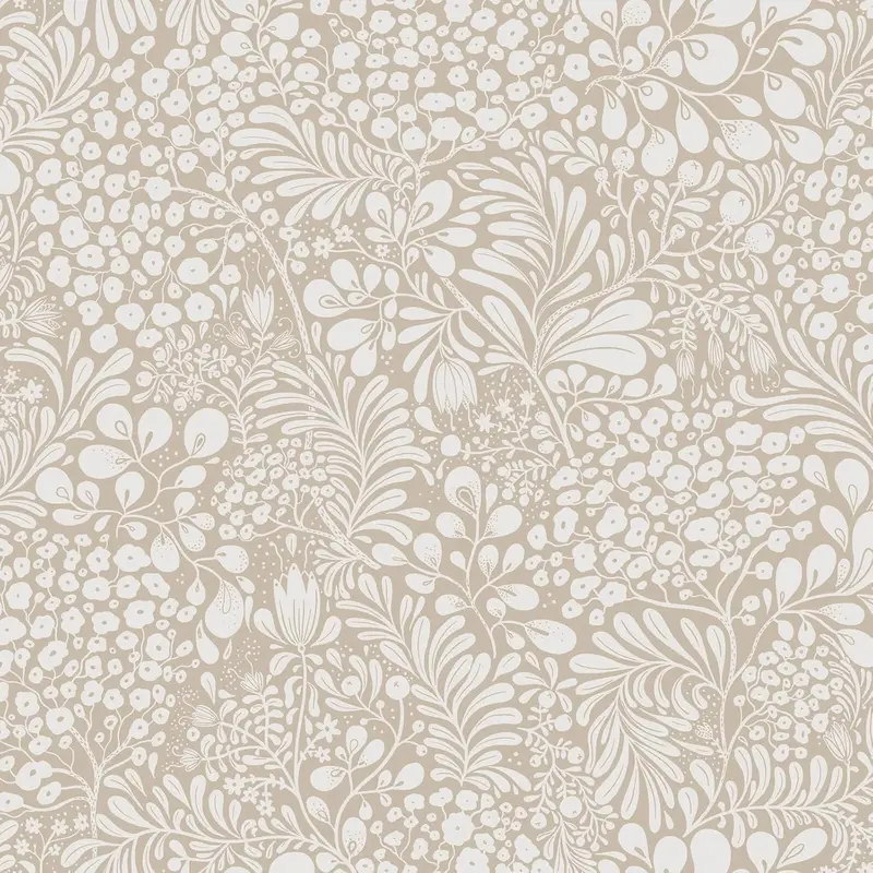 Peel and Stick Wallpaper Boho Beige Contact Paper Floral Wall Paper Removable Self Adhesive Wallpaper for Cabinet Bedroom Living Room Entryway Walls Bathroom Waterproof Vinyl Roll 17.3''x78.7''