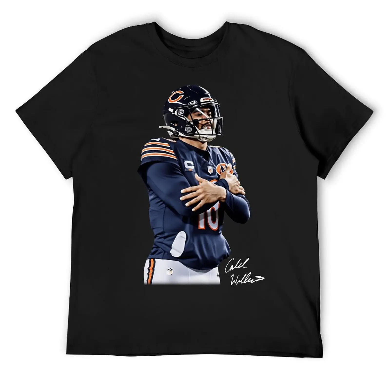 Caleb Williams Cool T-Shirt, Graphic T-Shirt, Fun and Pure Cotton T-Shirt, Exclusive for Fans and Enthusiasts, Holiday Gift, Birthday Gift, Fashionable and Comfortable, Unisex