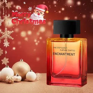 Men's Perfume Holiday Roam Borrow Fire Scent, 50ML Woody Fragrance, Captivating Scent, Long-Lasting, Perfect Gift for Boyfriend, Romantic Date, Citrus Woody, Eau De Toilette