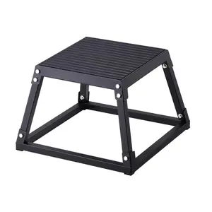 Plyo Box Jump Platforms, 12/18/24/30 Inch Single and Set Plyometric Jumping Box for Men and Women for Home Gym