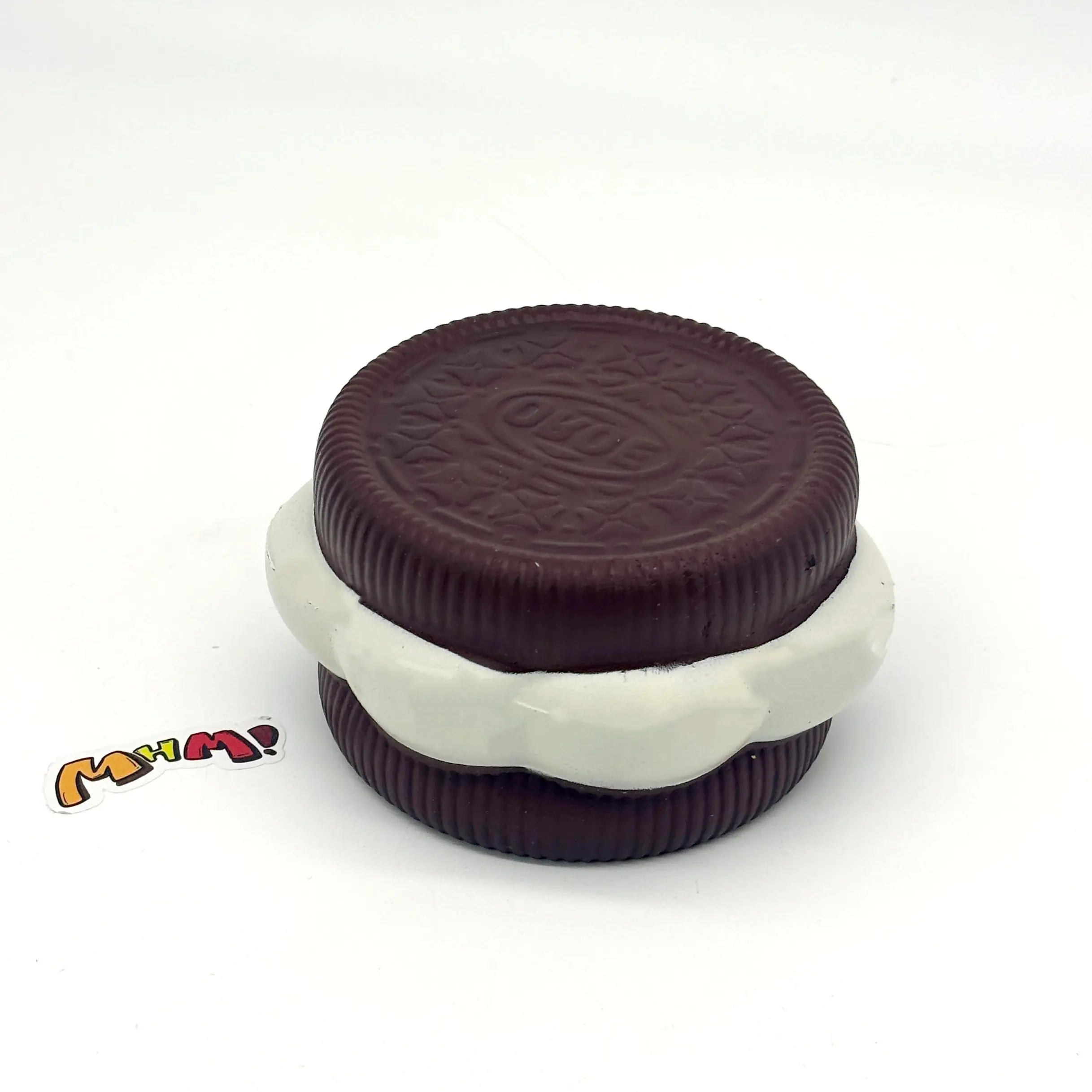 MHM Cat Paw Cookie Slow Rising Squishy Toy, Soft Food-Themed Sensory Fidget Toy with Sticky Texture, Cute Kawaii Gift