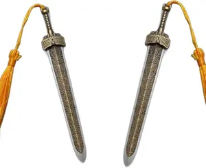 2 count Sword Bookmark with Tassels Metal Book MarkYour Reading AssistantsVintage Bookmark for Men WomenOffice School Library Bookstore HomeCreative  Style Book Mark with Tassels()