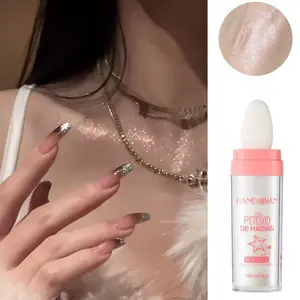 Angel Shimmer Highlighter Powder Full Body Brightening Radiant Natural Sculpting Blush, Makeup Enhancer for Flawless Look, Perfect for Daily Use