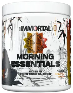 I Am Immortal Morning Essentials Magnesium Glycinate Malate Organic Botanicals Probiotics Healthcare Supplement Probiotics Dietary Supplement Fitness Edible