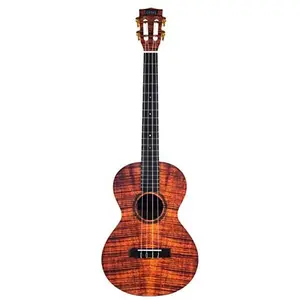 Mahalo Artist Elite Series Baritone Ukulele Photo Flame Koa With Bag (MA4KA-U)