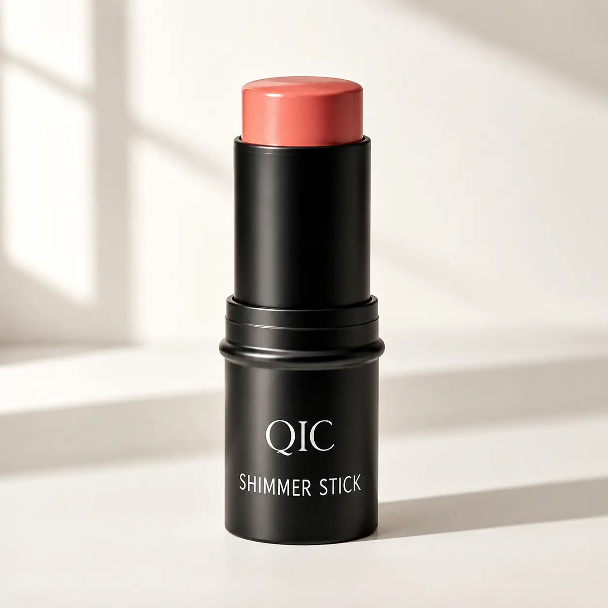 All-in-One Soft Glow Blush Cream Stick, Blendable Cosmetic for Dewy Natural Flush Look