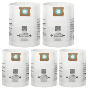 Vacuum Bags 3/6/9 Pack - 15-22 Gallons Disposable Dust Collection Filter Bags - G/J Style 90663, 9066300, 90673, 9067300, VF2008