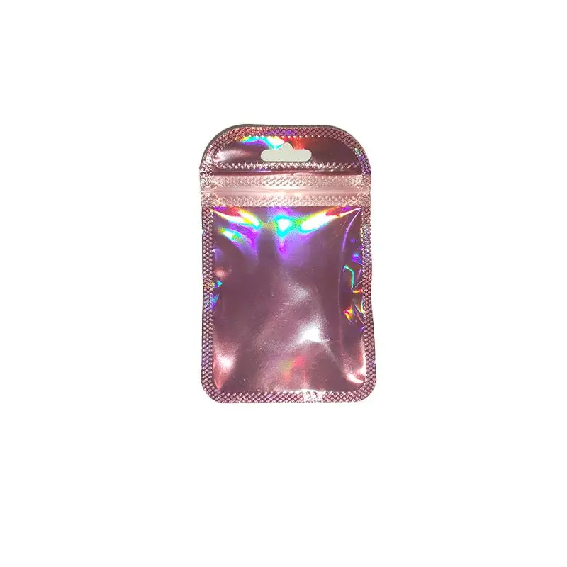 Floral Glossy Pack with 1 Bag 1 Hairpin 2 Hairclips and 1 Tattoo Sticker Makeup Pouch Container Set Gift Travel Cosmetic Bag Waterproof Cosmetic Bag