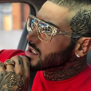 Retro Mirrored Fashion Sunglasses