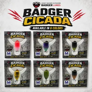 Badger Cicada — Topwater Bug Bait