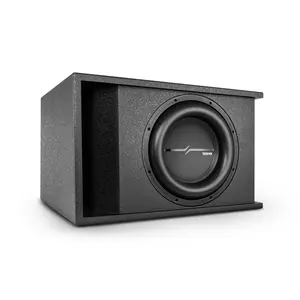 DS18 12-Inch Compact Loaded Auto Subwoofer Speaker - Rugged Ported Enclosure, 1000W RMS Watts Bass Power, Durable Auto Accessories Car Audio Speakers