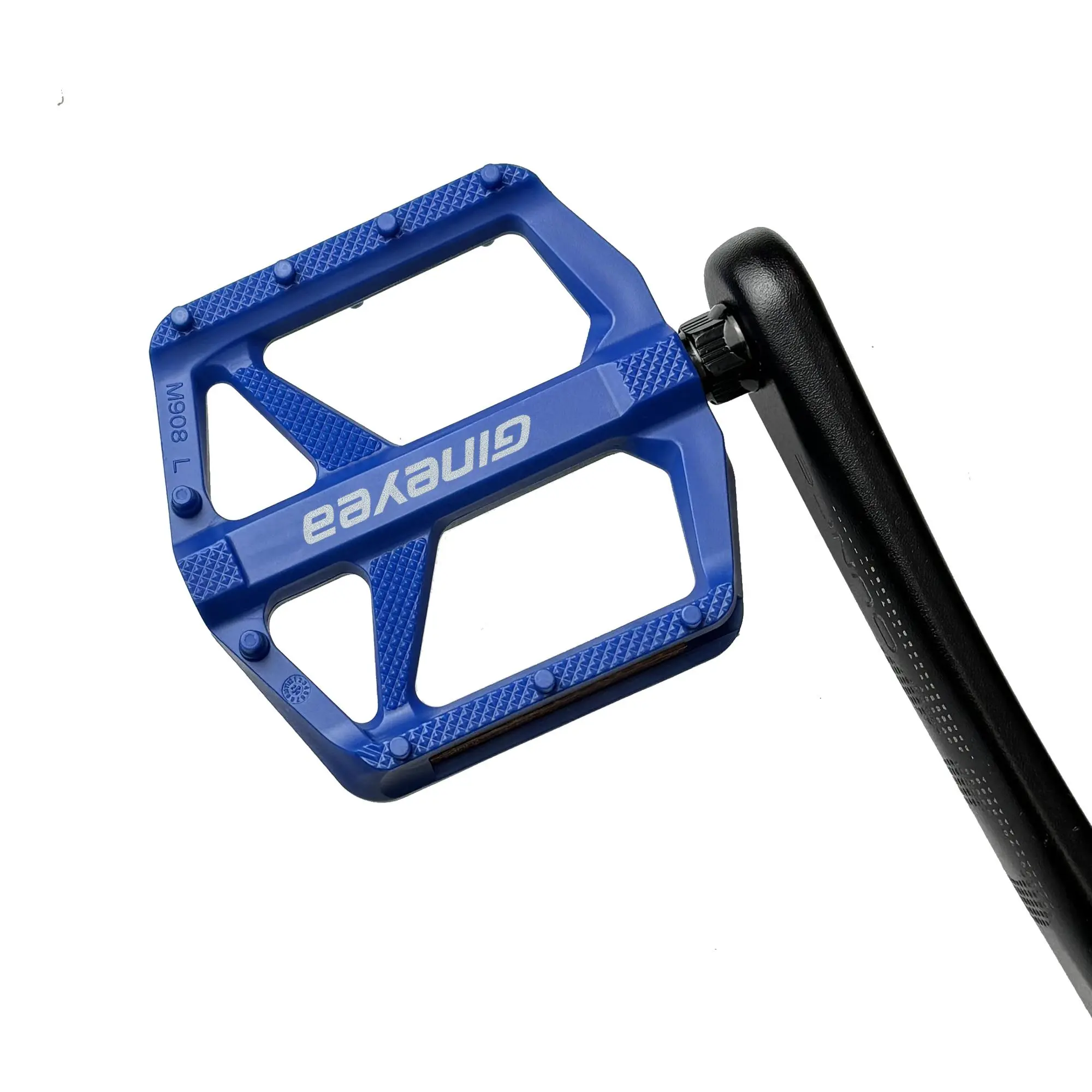 Mountain Bike Pedal, 1 Count Bike Parts Lightweight Nylon Anti-slip Flat Pedal, Wide Platform Pedal for MTB BMX and Fixed Riding, Bmx Pedals