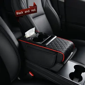 Car Center Console Armrest Pad, Multifunctional 5 in 1 Pad for Car Armrest Box, Car Storage Bag, Car Console Organizer, Car Interior Accessories, Car Organization Supplies