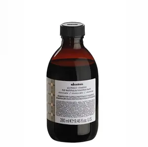 Davines Alchemic Shampoo Chocolate - Color-Enhancing Shampoo for Dark Brown & Black Tones with Vitamin B - 280ml