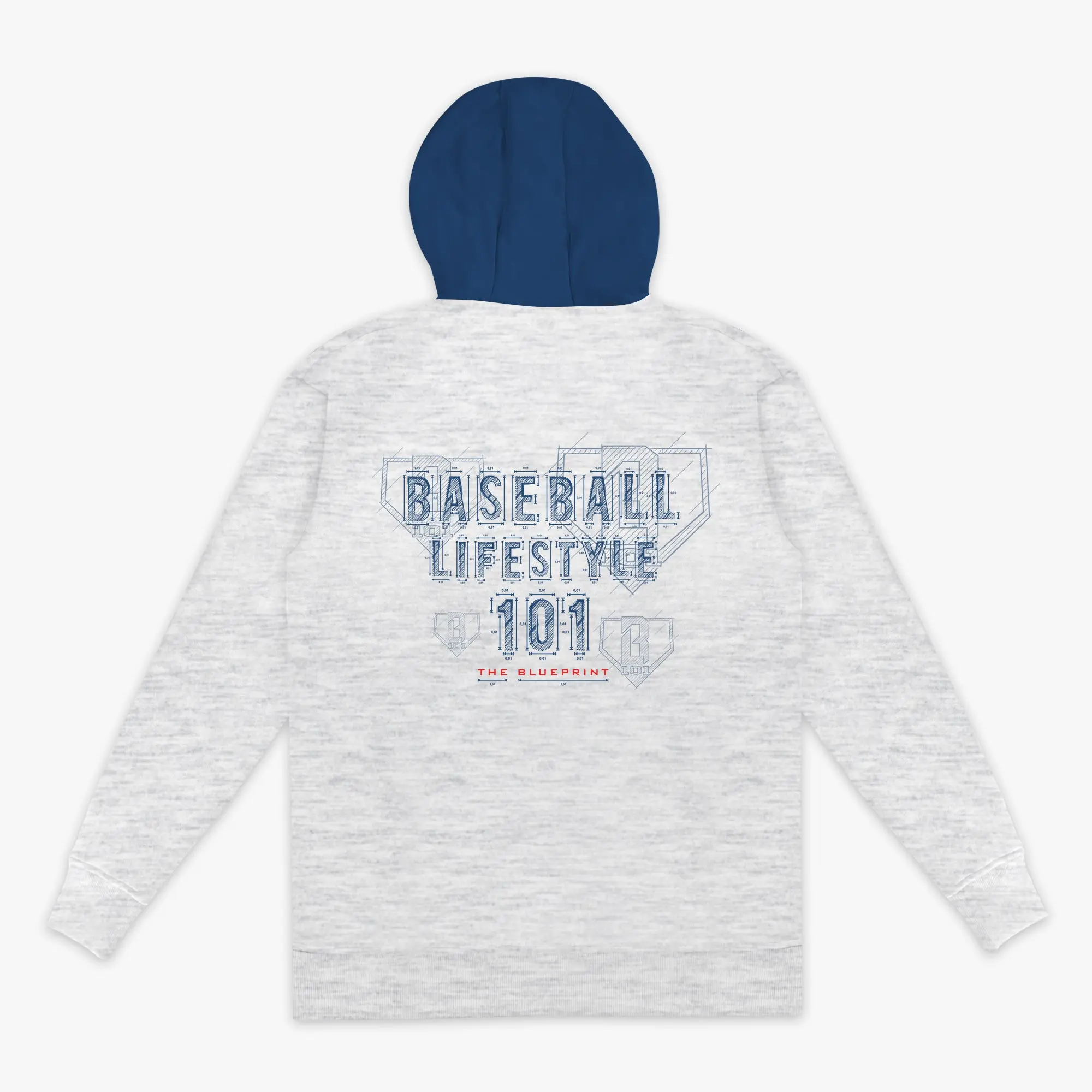 Blueprint BL Hoodie - Heather Gray