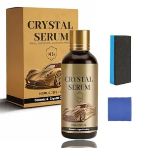 PTZ Crystal Serum, 9H Graphene Ceramic Coating, PTZ Crystal Serum for Cars 100ML Advanced Nano Ceramic Coating - Extreme Gloss & Protection for Automotive Auto Detailing