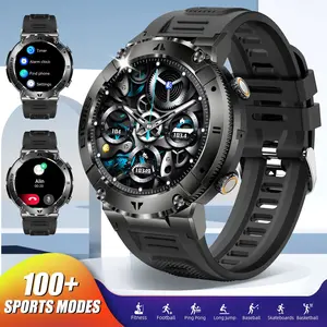 LaNikar Smart Watch - TFT Display, Bluetooth Call, Blood Pressure, Fitness Monitor, Waterproof