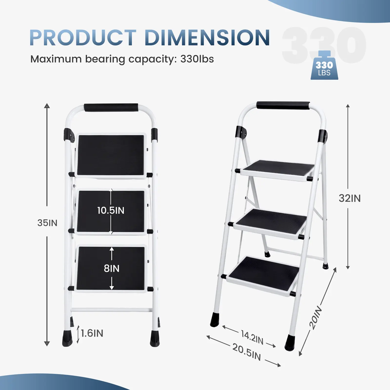 3 Steps - Black and White