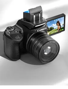 New Clamshell Model Camera Waist-level viewfinder DSLR camera  2.8inch HD Flip Screen First flip-up design Six-Grid Album + Beauty Filter good choice for birthday gift and outdoor photography