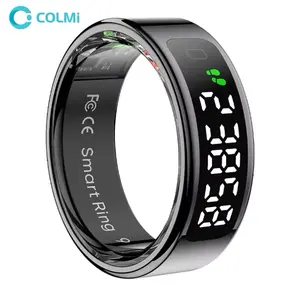 COLMI R12 Smart Ring With Display Screen and Touch, Wireless Charging