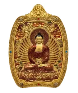 Vintage collectibles Eight Guardian Deities Thangka Statue | Chinese Zodiac Cultural Collectible