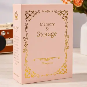 6-Inch Paper Insert Photo Album Holds 100 Photos Size 10.2x15.2cm, Perfect Valentine's Day Gift, Ideal for Storing Memories