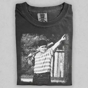 Vintage The Sandlot Shirt on Comfort Colors – Legends Never Die Retro 90s Baseball Tee