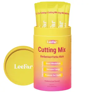 LeeFar Cutting Drink Mix – | Strawberry Açaí Flavor – 30 Servings