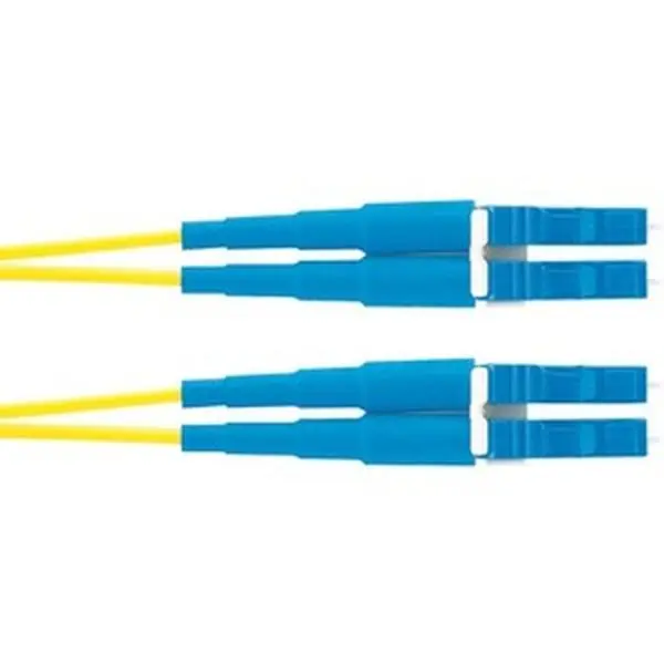 Panduit Duplex Mode LC Connector Optical Cable, 16 ft Long Fiber Optic Patch Cord, Yellow F92ERLNLNSNM005