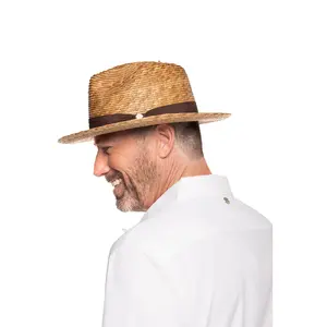 Men's Straw Palm Fedora | Natural