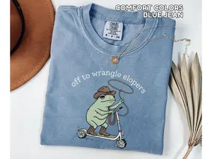 Comfort Colors ABA Frog Shirt Elopement Wrangler BCBA Shirt Special Education Teacher RBT Shirts Gift for Autism Awareness Mom Sweatshirt