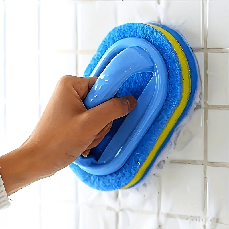 2 sets of Magic cleaning sponges, Household cleaning tool, suitable for cleaning kitchen, bathroom, glass, walls, toilet ceramics and indoor and outdoor garden swimming pools, Dishwashing sponge