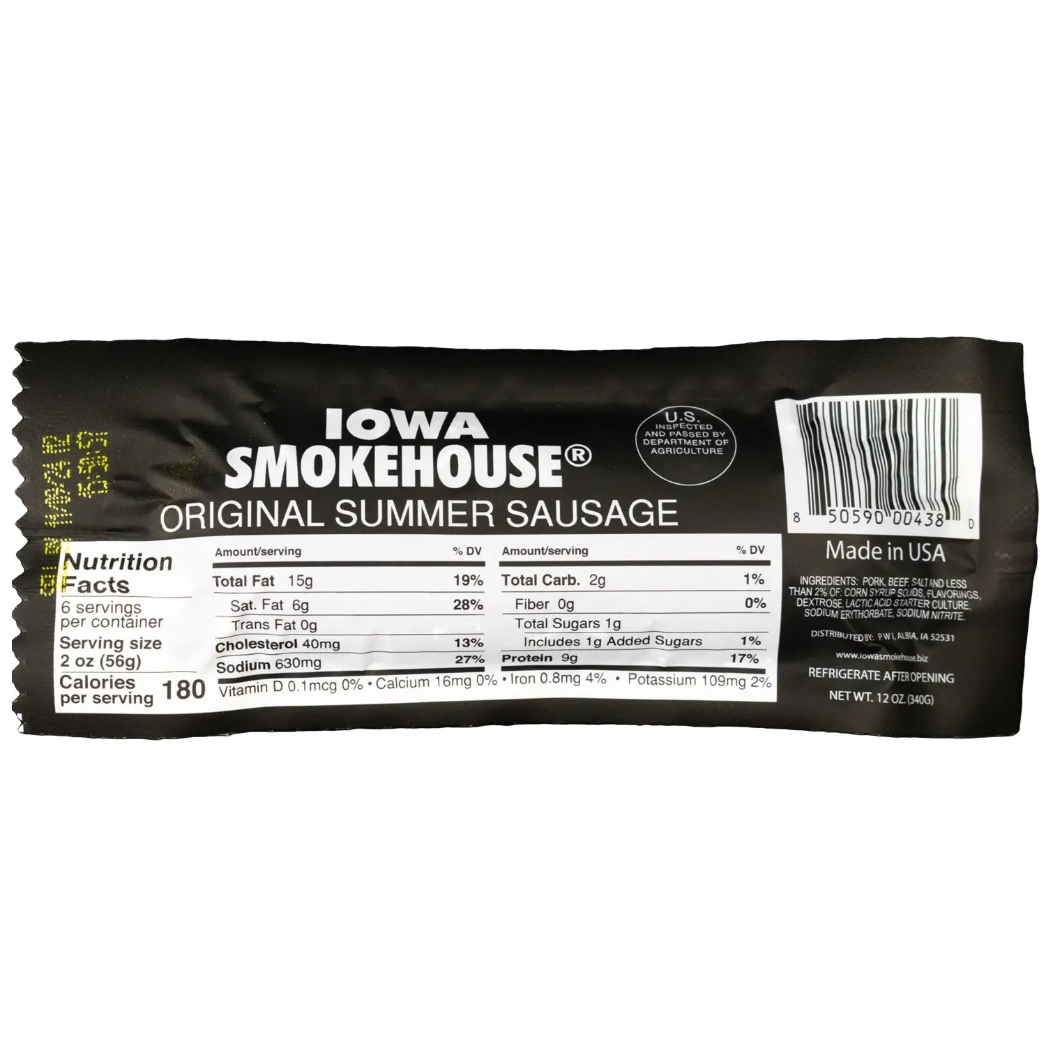12 oz Summer Sausage Original