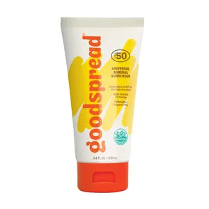 Mineral Sunscreen SPF 50 – No White Cast, Reef Safe, Non Nano Zinc Oxide, Water Resistant, Lightweight, Face & Body Sunscreen for Sensitive Skin