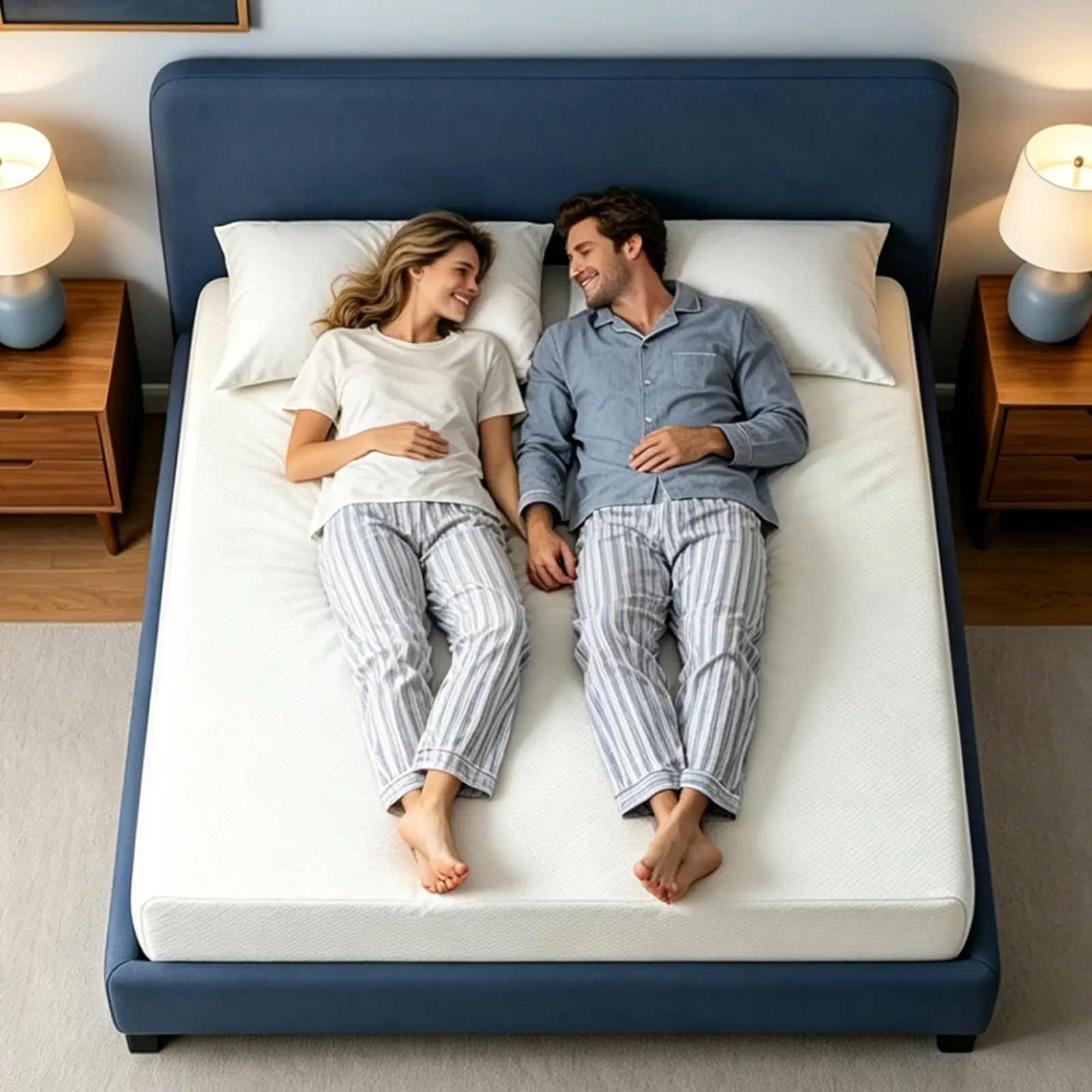 Deforming-Resistant High-Resilience Foam Mattress, Supportive Memory Foam, Fiberglass-Free Rest, Long-Term Shape Retention