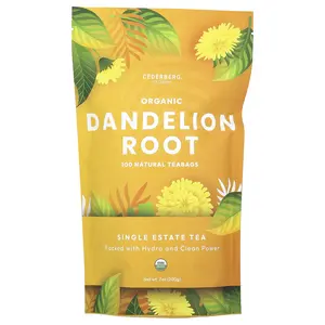 Cederberg Tea Co Organic Dandelion Root, Caffeine Free, 100 Natural Tea Bags, 7 oz (200 g)