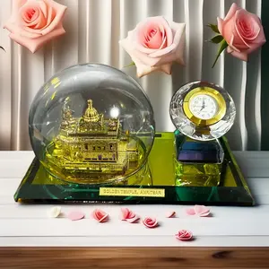 Harminder Sahib with Clock