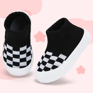 Baby Shoes Toddler Sneakers Baby Breathable Sock Shoes for 6 9 12 18 24 36 Months Lightweight Comfy Durable Slippers for 0-3yrs Old Boys Girls First Walker Shoes