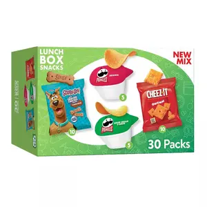 Cheez-It Kellogg's Lunch Box Crackers Snacks - 30ct Sour Cheese