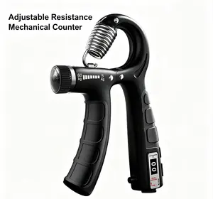 Adjustable Countable Hand Grip Strengthener, 5-60KG Anti-Slip Hand Gripper for Strength Training & Rehabilitation extension exerciser