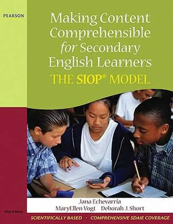 USED Book - Making Content Comprehensible for Secondary English Learners: The SIOP Model (SIOP Series) by Jana J. Echevarria (Paperback) - english