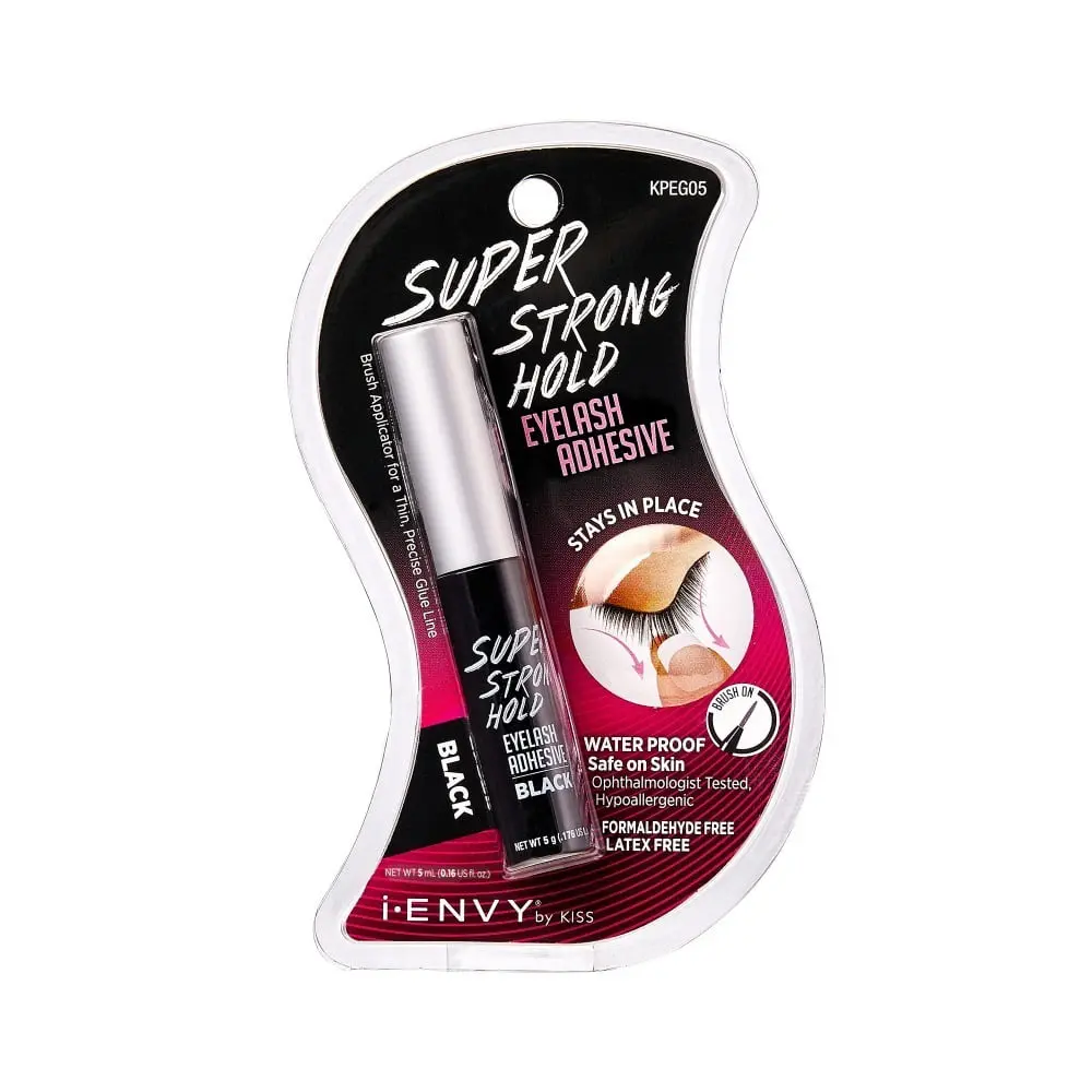 I-ENVY Super Strong Hold Black Waterproof Strip Lash Glue I-ENVY Super Strong Hold Black Waterproof Strip Lash Glue