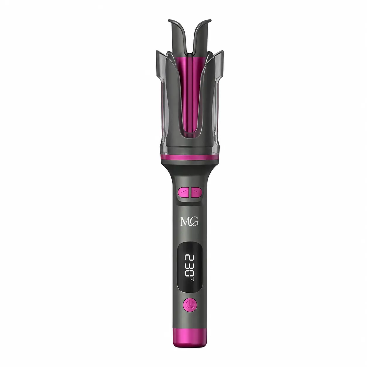 meige 360-Degree Rotating Auto Hair Styler, Large Ionic Ceramic Barrel for Smooth, Anti-Tangle Styles, 6 Temps for All Hair Types, Beauty Products for Beginners in Box, Curly Hair