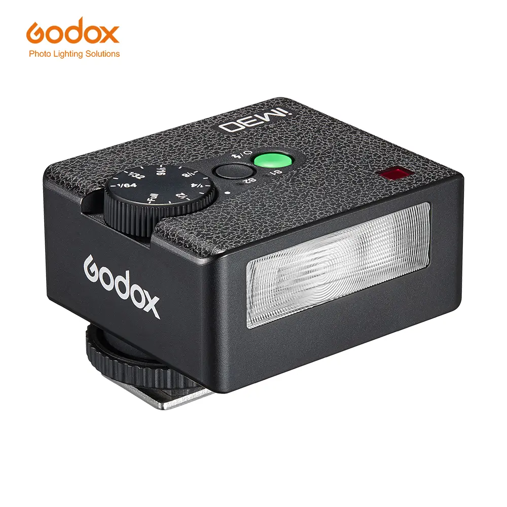 Godox iM30 Camera Lighting Unit for Photography - Compatible with Canon, Ricoh GR3/GR4, Sony ZV10, Fujifilm XT5, Nikon Z30