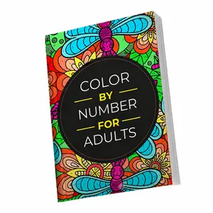 Adult Color By Number with markers: 75 Stress-Relieving Designs for Ultimate Relaxation. Escape into a World of Flowers, Animals, Mandalas & Scenic Nature Landscapes.