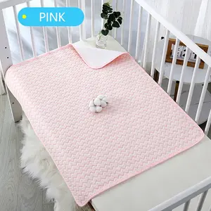 Baby diaper pad Pure cotton washable waterproof breathable newborn baby diaper pad Infant care pad menstrual pad Cradle Sheets Fitted Bassinet Sheets Fitted Crib Sheets Nursery