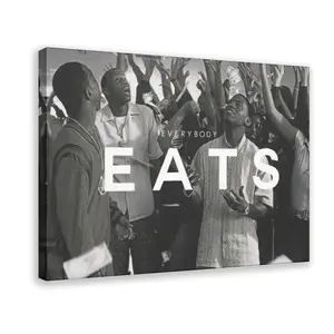 Paid in Full Everybody Eats Poster Movie Poster Cult Classic Film Wall Art Hypebeast Wall Art for Bathroom, Restroom, Nursery, Kids Room Modern Home Decor Art Wall Decoration